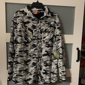 Racks & Reels- Camo light weight jacket